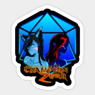 Champion Zero D20 Sticker